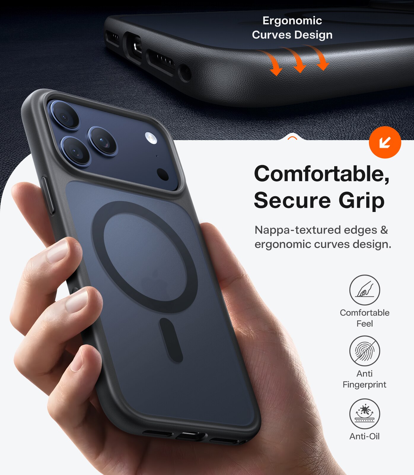Capa Torras Guardian MG Iphone 17 Pro - Preto 5