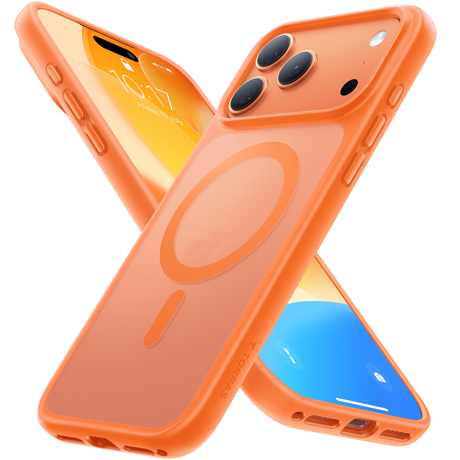Imagem 0 de Capa Torras Guardian iPhone 17 Pro Max com MagSafe - Laranja