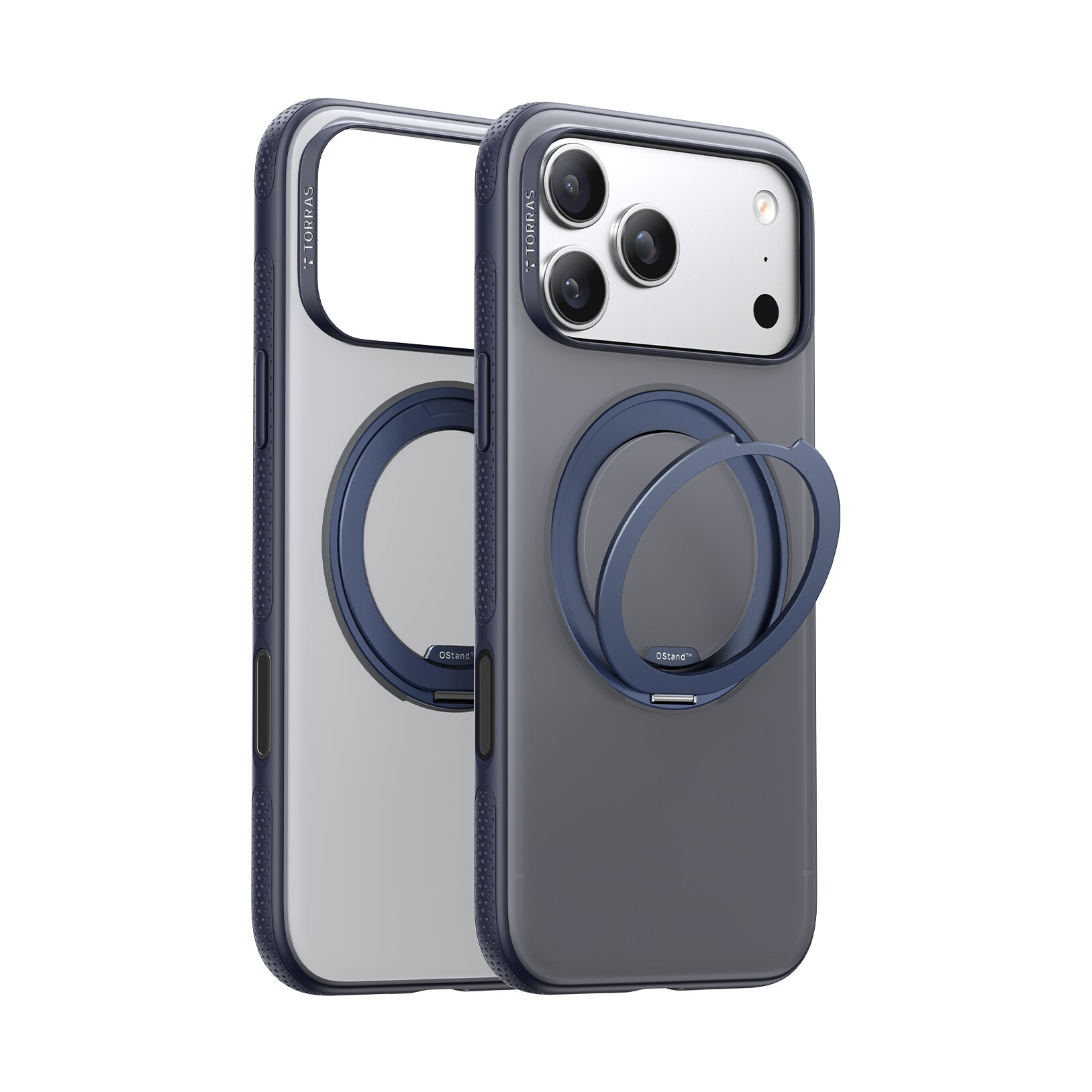 Capa Torras Ostand R Fitness iPhone 17 Pro Max - Azul Azul Meia-Noite-1