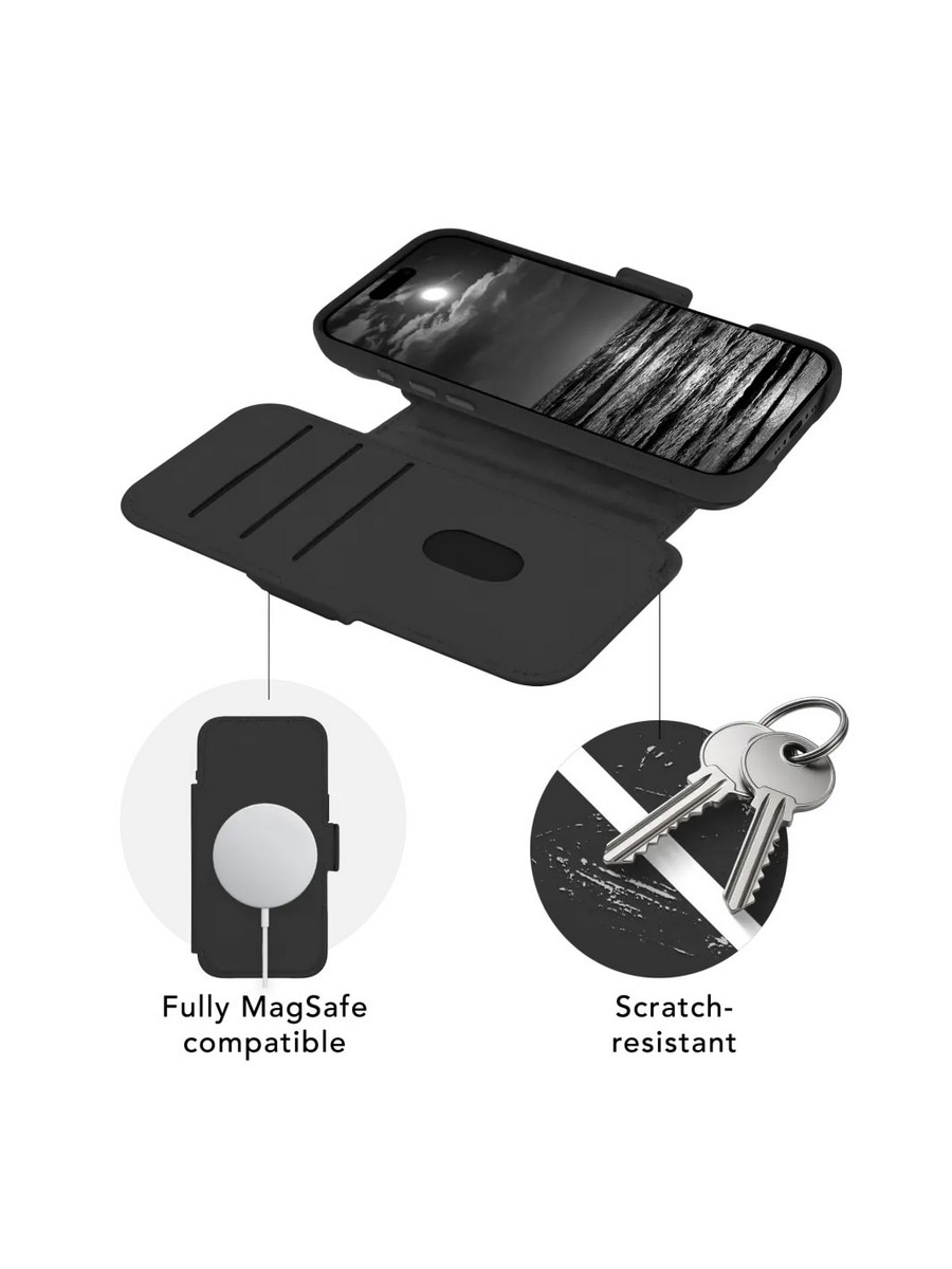 Capa Dbramante1928 iPhone Air Lynge MagSafe Icon - Midnight Cinzento-escuro-8