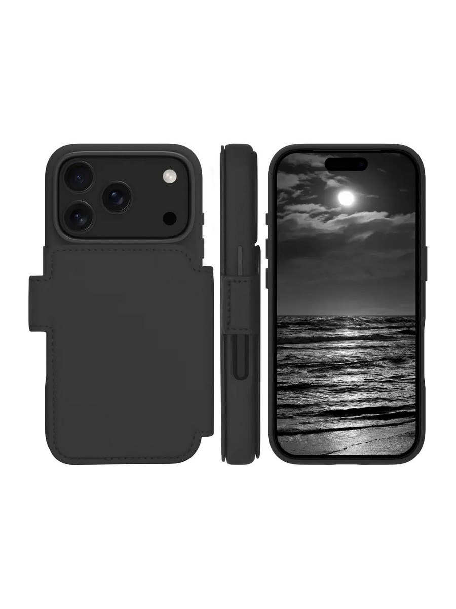 Capa Dbramante1928 iPhone 17 Pro Lynge MagSafe Icon - Midnight Cinzento-escuro-2