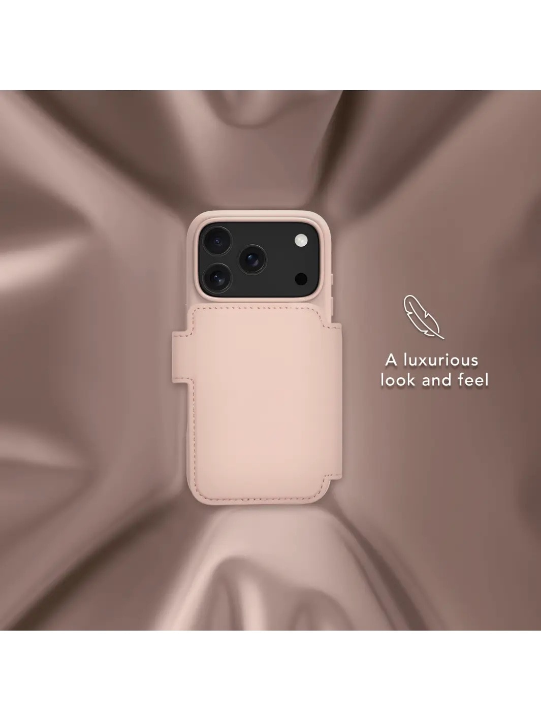 Capa Dbramante1928 iPhone 17 Pro Lynge MagSafe Icon - Pink Sand Rosa-5