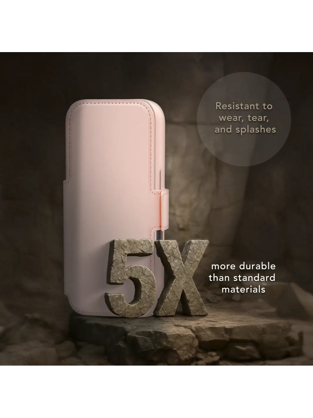 Capa Dbramante1928 iPhone 17 Pro Lynge MagSafe Icon - Pink Sand Rosa-7