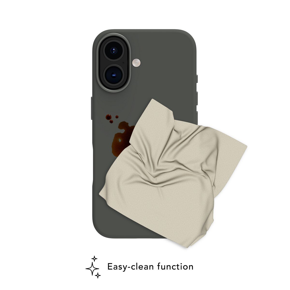 Capa Dbramante1928 iPhone 16 Roskilde Icon - Forest Shadow Verde-escuro-3