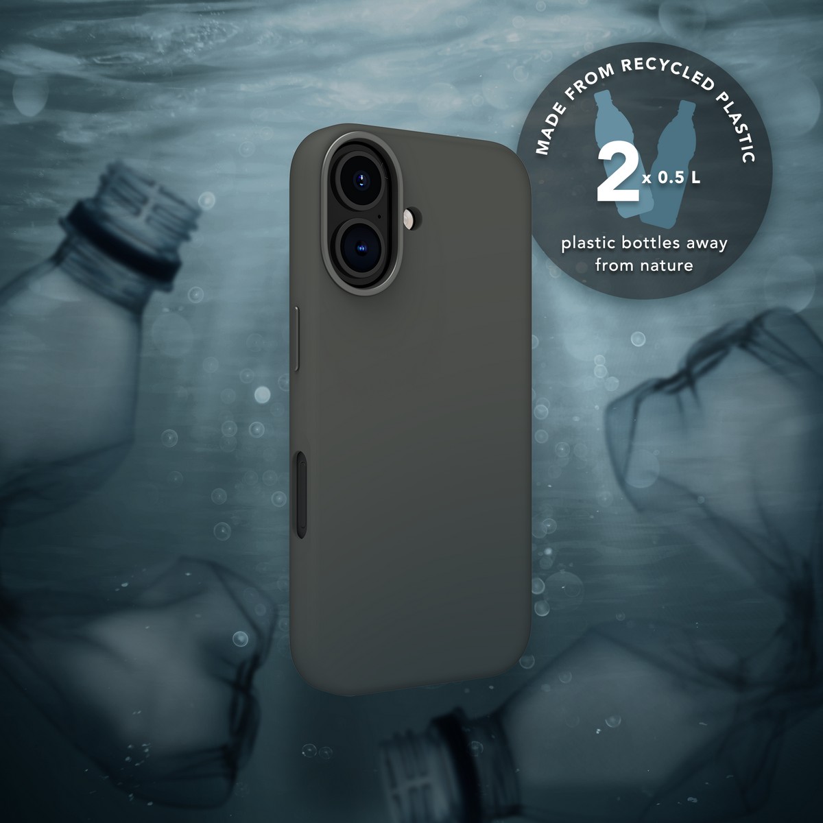 Capa Dbramante1928 iPhone 16 Roskilde Icon - Forest Shadow Verde-escuro-5