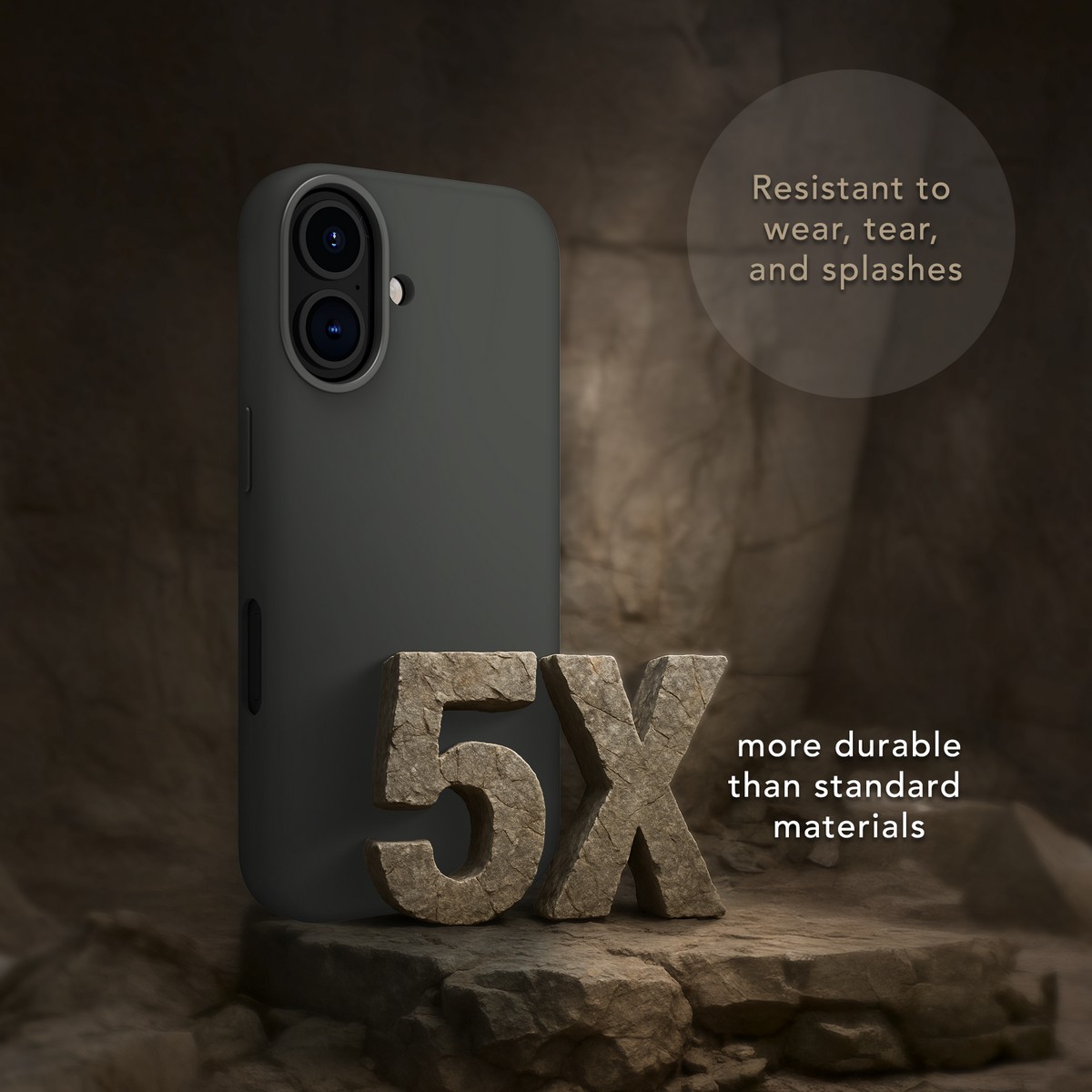 Capa Dbramante1928 iPhone 16 Roskilde Icon - Forest Shadow Verde-escuro-6