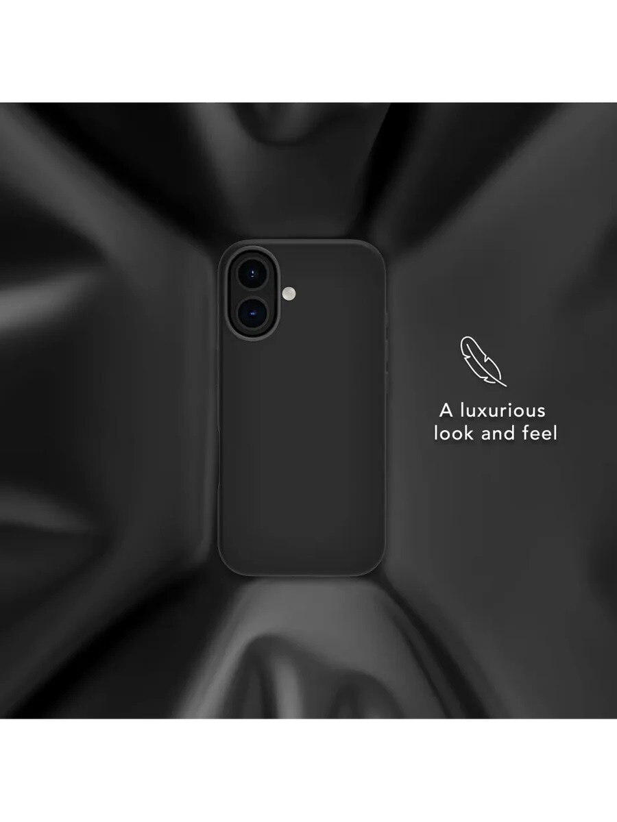 Capa Dbramante1928 iPhone 16 Roskilde Icon - Midnight Cinzento-escuro-4