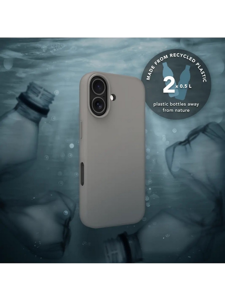 Capa Dbramante1928 iPhone 17 Roskilde Icon - River Stone Cinzento-claro-5