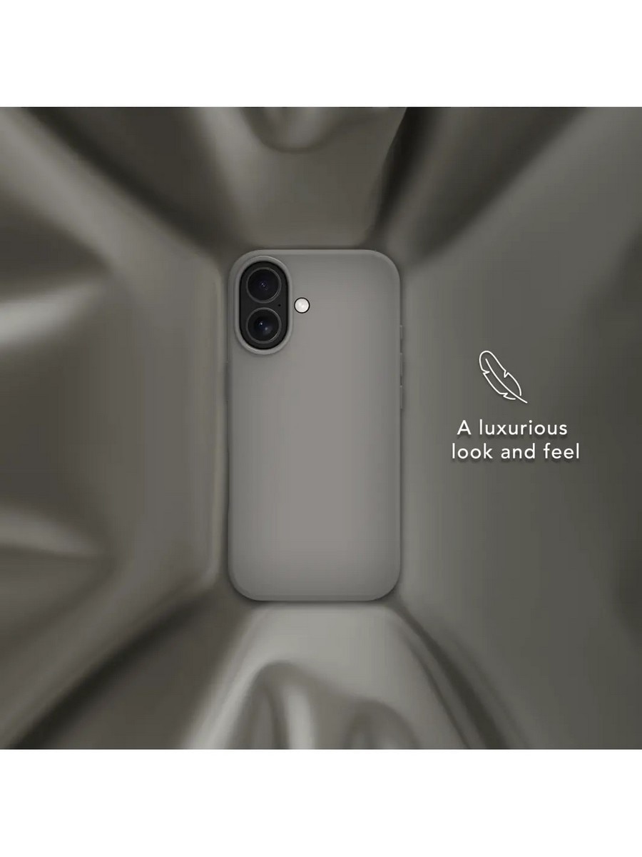 Capa Dbramante1928 iPhone 17 Roskilde Icon - River Stone Cinzento-claro-6