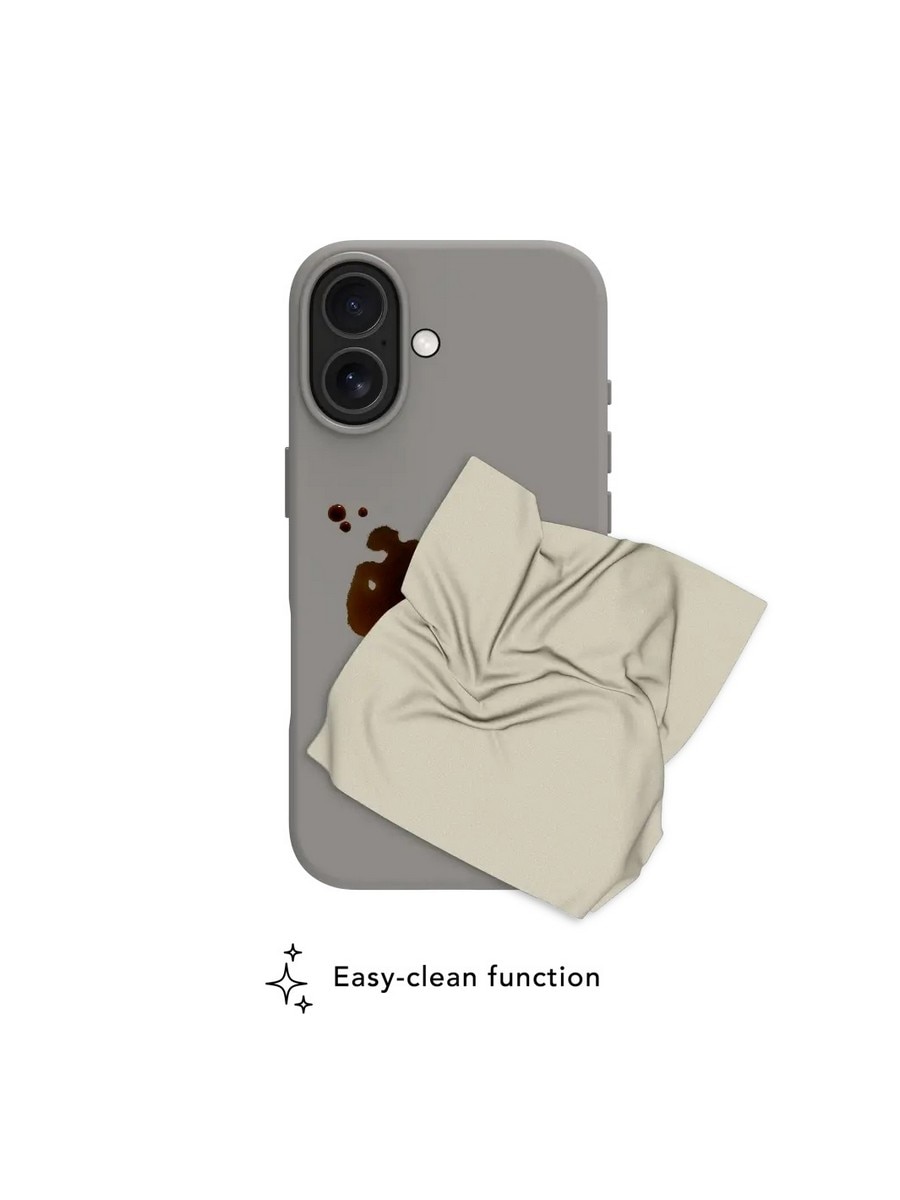 Capa Dbramante1928 iPhone 17 Roskilde Icon - River Stone Cinzento-claro-7
