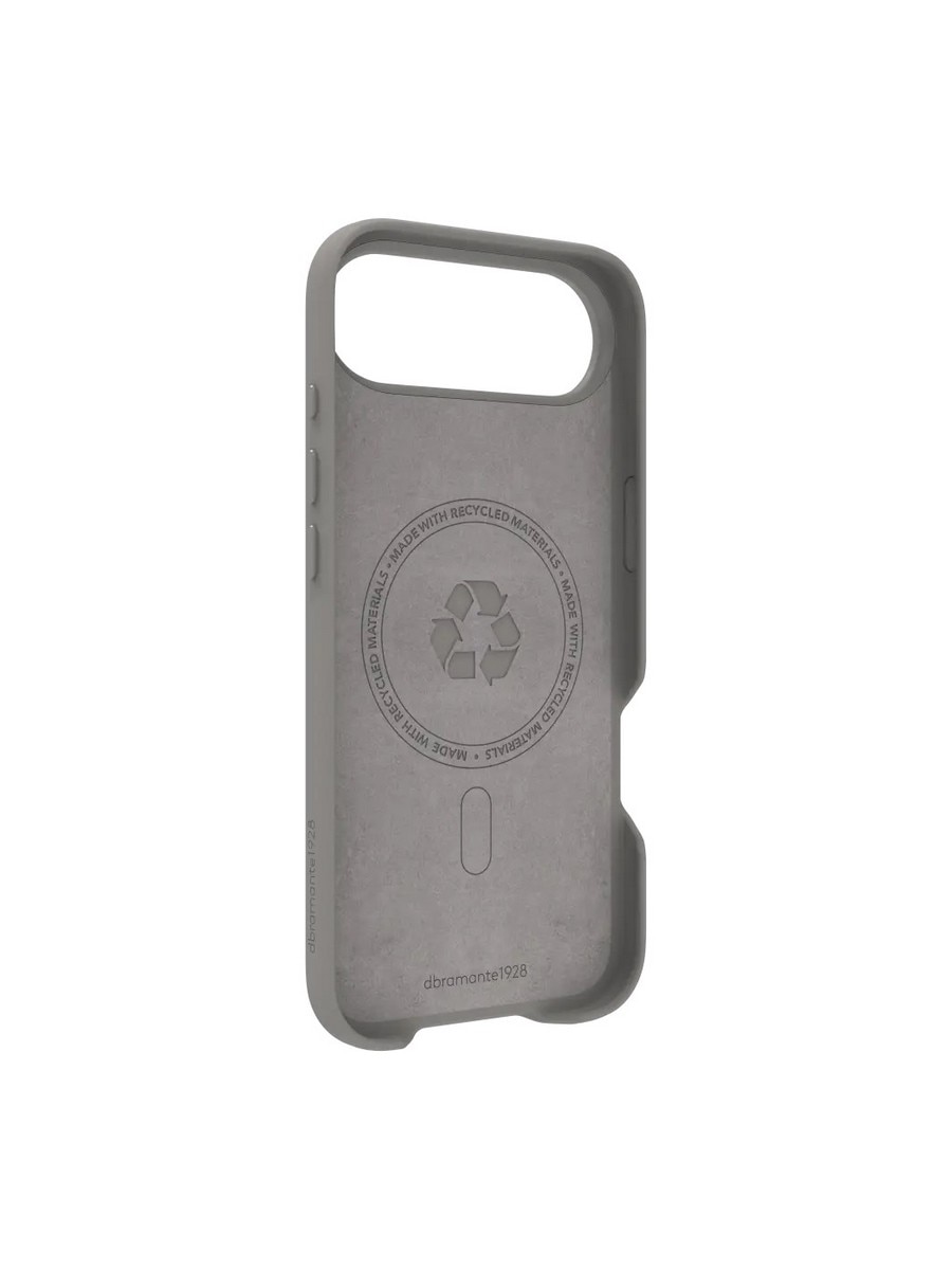 Capa Dbramante1928 iPhone Air Roskilde Icon - River Stone Cinzento-claro-3