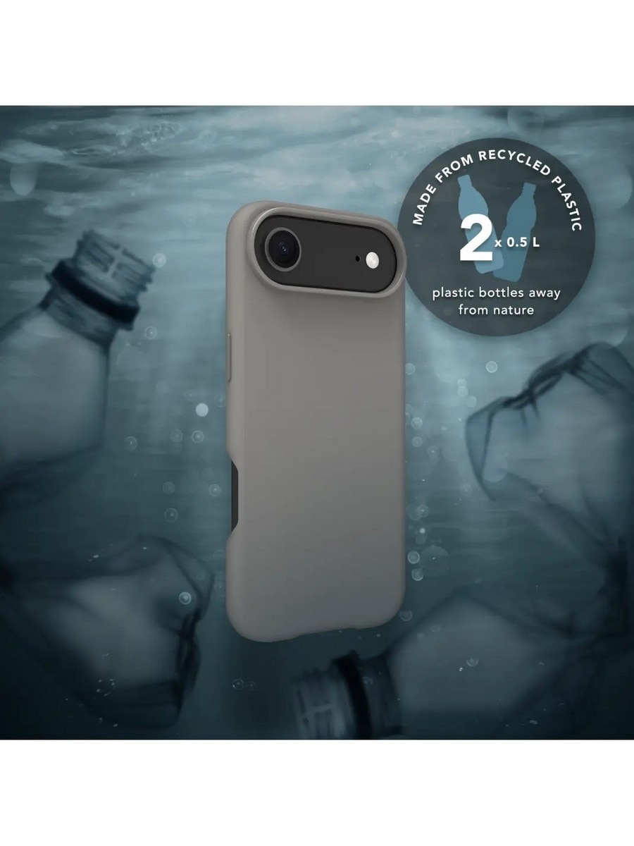 Capa Dbramante1928 iPhone Air Roskilde Icon - River Stone Cinzento-claro-5