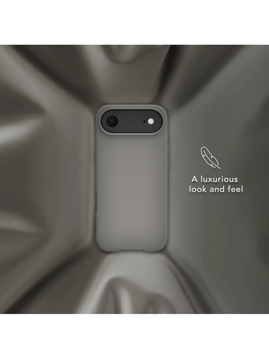 Capa Dbramante1928 iPhone Air Roskilde Icon - River Stone Cinzento-claro-8