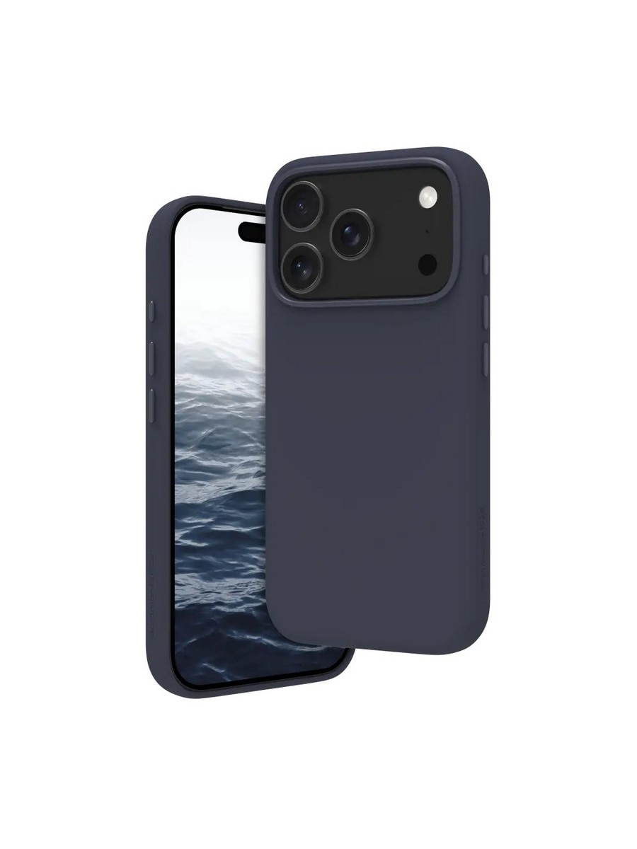 Capa Dbramante1928 iPhone 17 Pro Roskilde Icon - Deep Water Azul-escuro-1