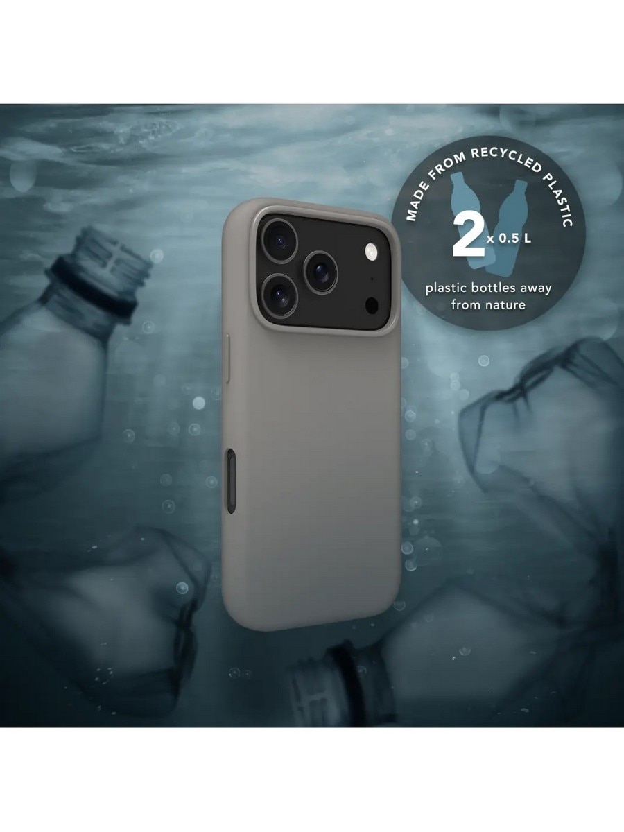 Capa Dbramante1928 iPhone 17 Pro Roskilde Icon - River Stone Cinzento-claro-5