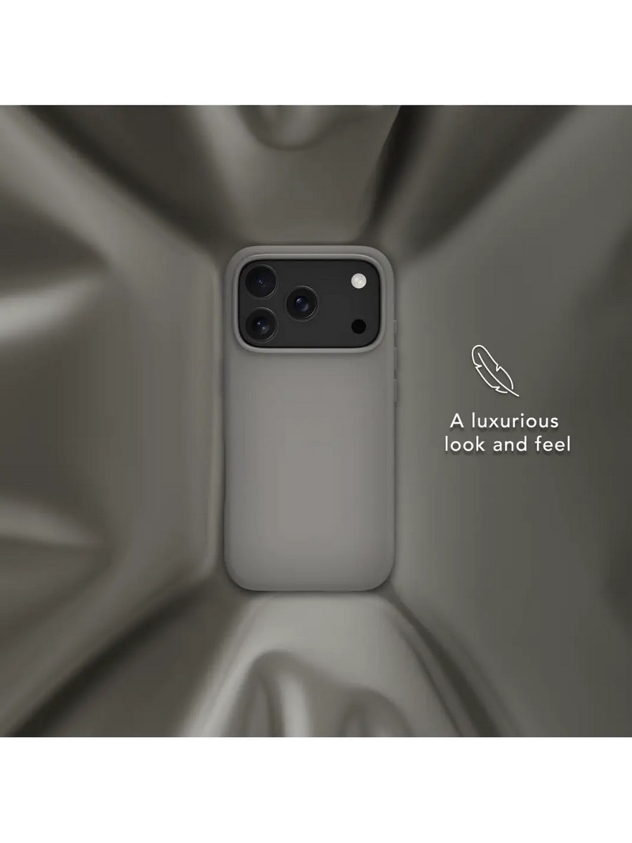 Capa Dbramante1928 iPhone 17 Pro Roskilde Icon - River Stone Cinzento-claro-7