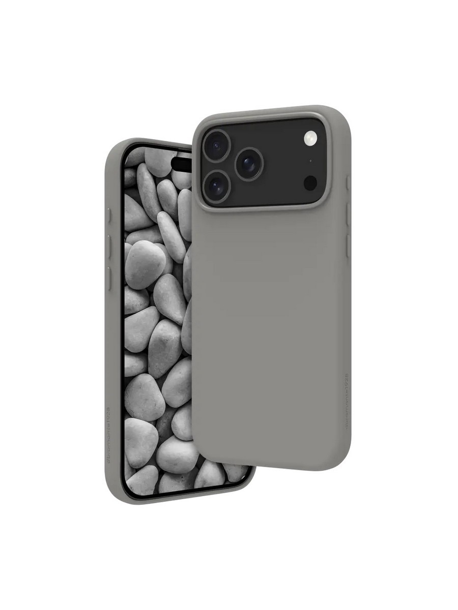 Capa Dbramante1928 iPhone 17 Pro Max Roskilde Icon - River Stone Cinzento-claro-1