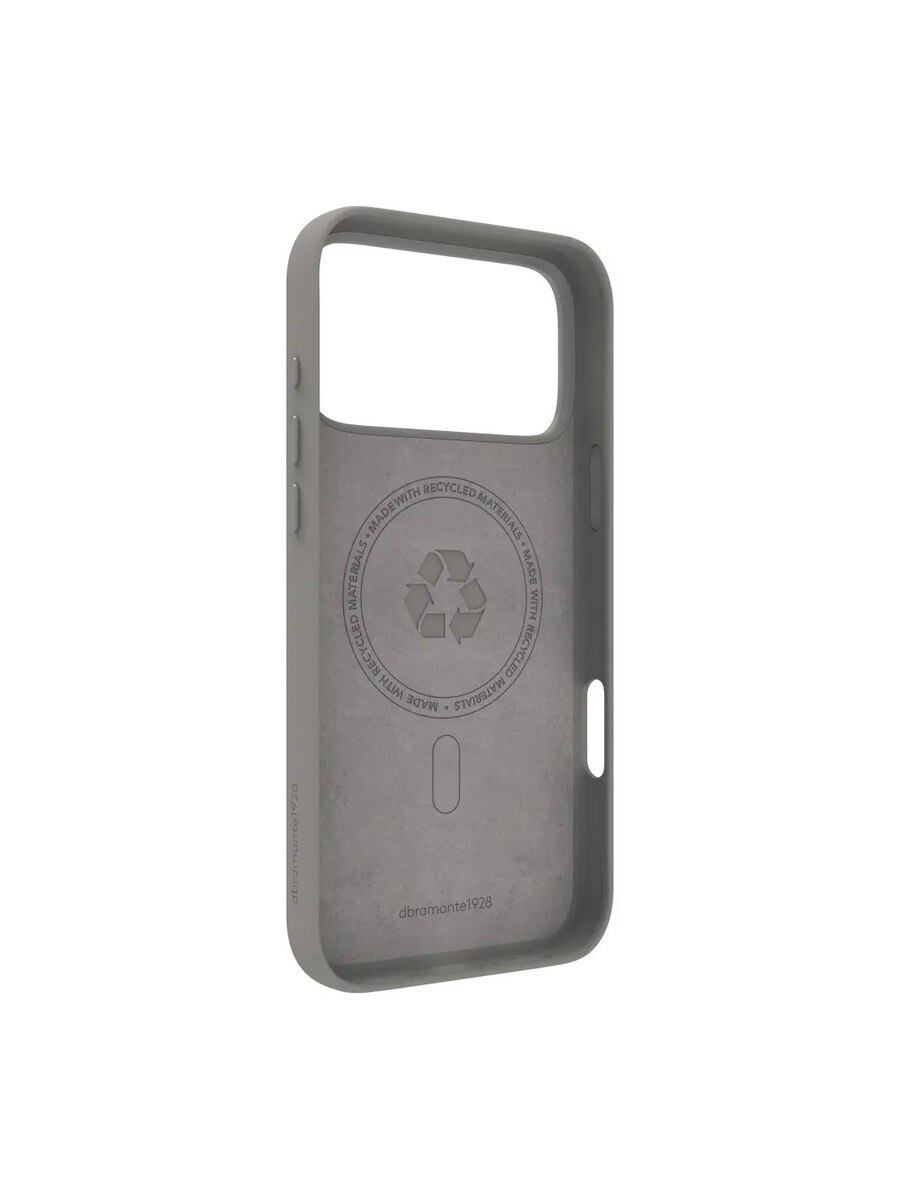 Capa Dbramante1928 iPhone 17 Pro Max Roskilde Icon - River Stone Cinzento-claro-3