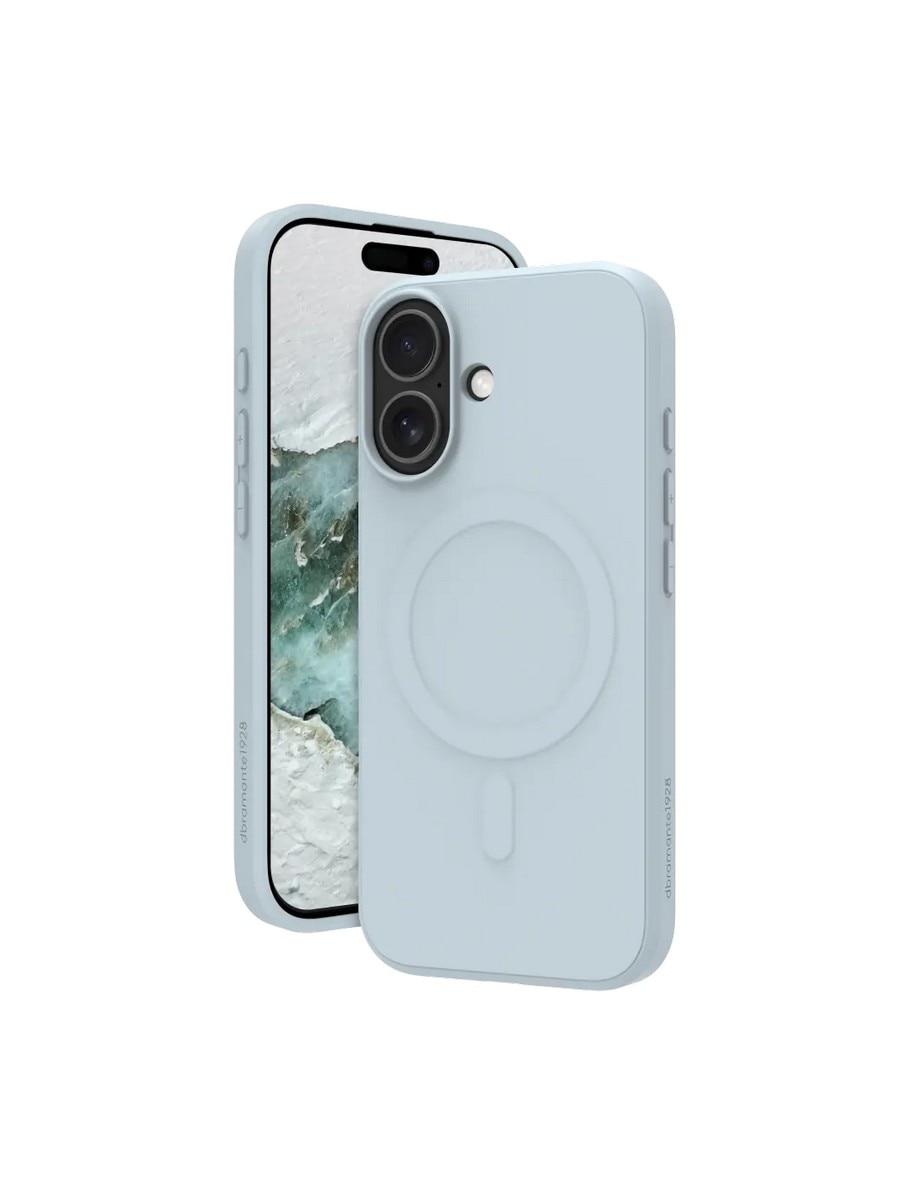 Capa Dbramante1928 iPhone 17 Greenland Pro MagSafe - Glacier Azul-claro-1