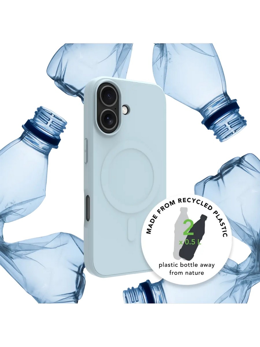 Capa Dbramante1928 iPhone 17 Greenland Pro MagSafe - Glacier Azul-claro-7