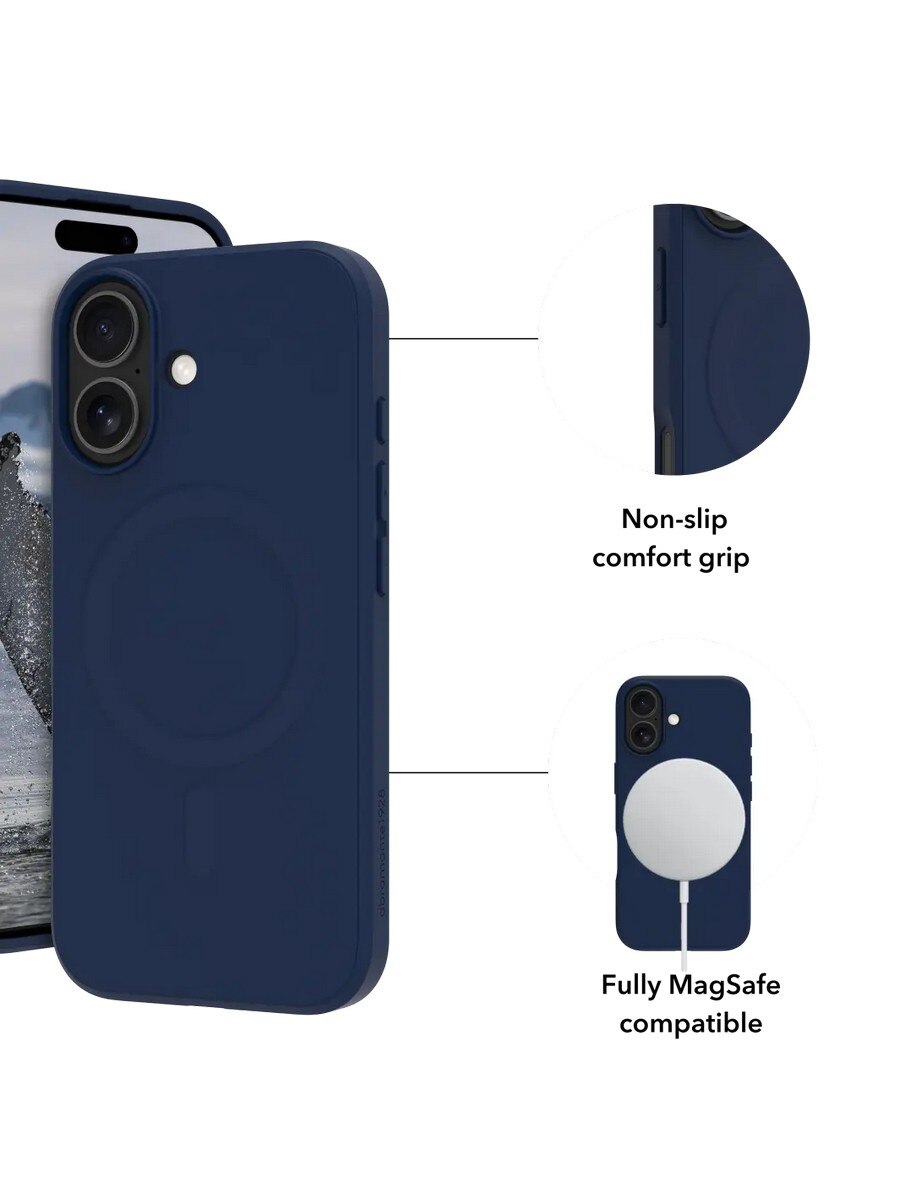 Capa Dbramante1928 iPhone 17 Greenland Pro MagSafe - Pacific Blue Azul-escuro-8