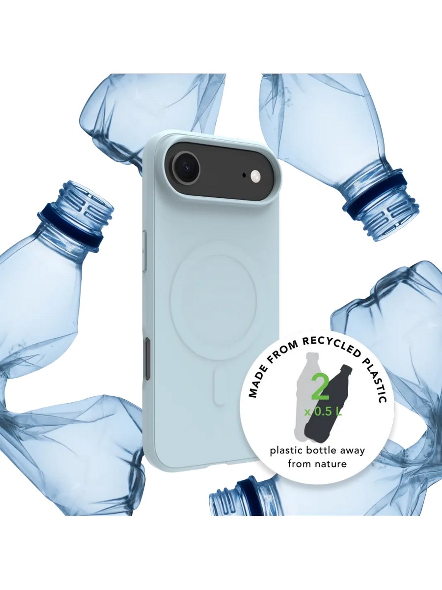 Capa Dbramante1928 iPhone Air Greenland Pro MagSafe - Glacier Azul-claro-7