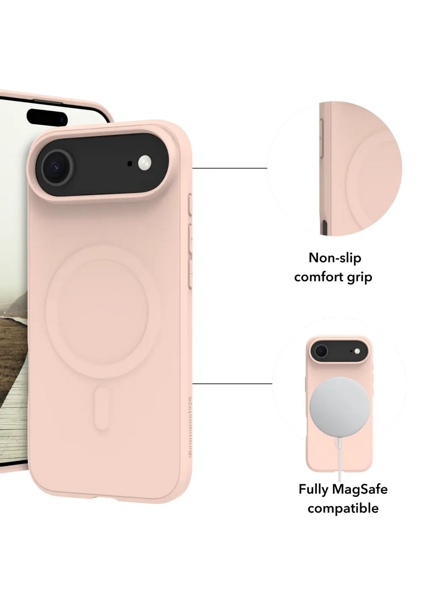 Capa Dbramante1928 iPhone Air Greenland Pro MagSafe - Pink Sand Rosa-8