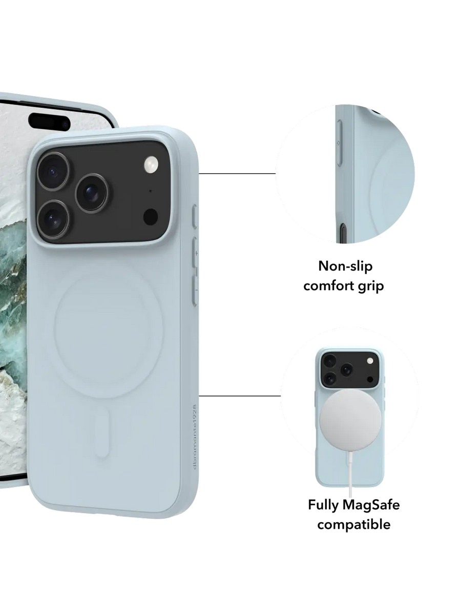 Capa Dbramante1928 iPhone 17 Pro Max Greenland Pro MagSafe - Glacier Azul-claro-8