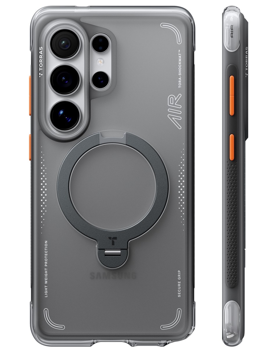 Imagem 0 de Capa MagSafe Torras para Samsung Galaxy S26 Ultra 6,9" Ostand Q3 Air - Shadow Black
