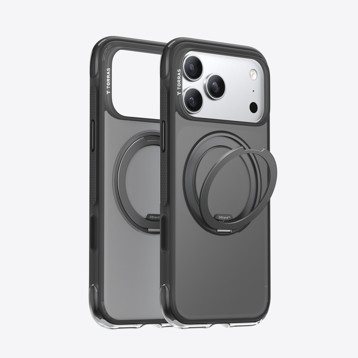 Imagem 0 de Capa Torras Série Ostand O3 Air iPhone 17 Pro Max - Shadow Black