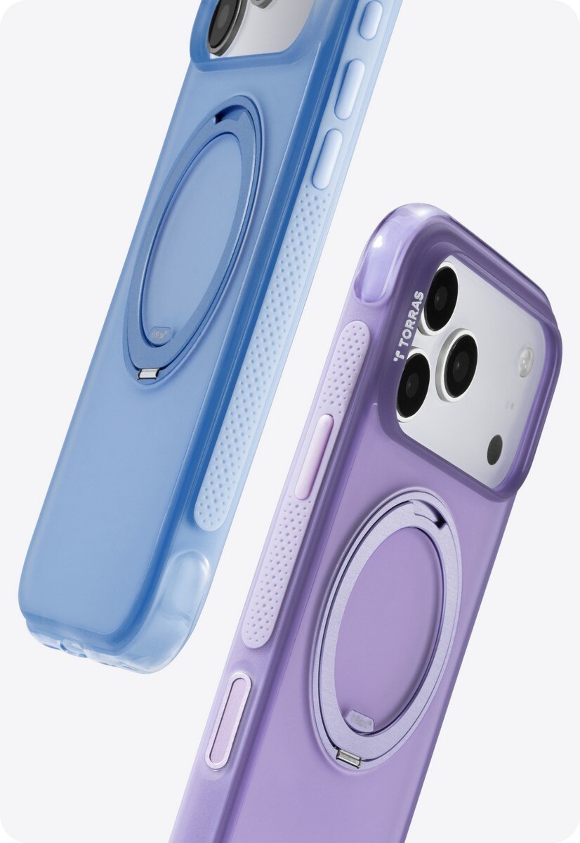 Capa Torras Série Ostand O3 Air iPhone 17 Pro - Violet Purple Violeta Púrpura-2