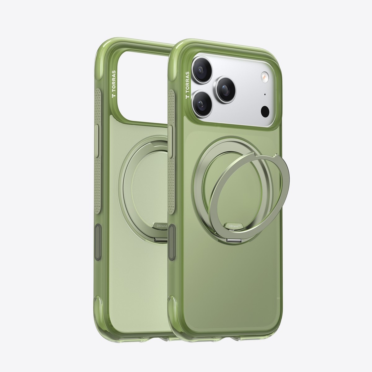 Imagem 0 de Capa Torras Série Ostand O3 Air iPhone 17 Pro - Forest Green