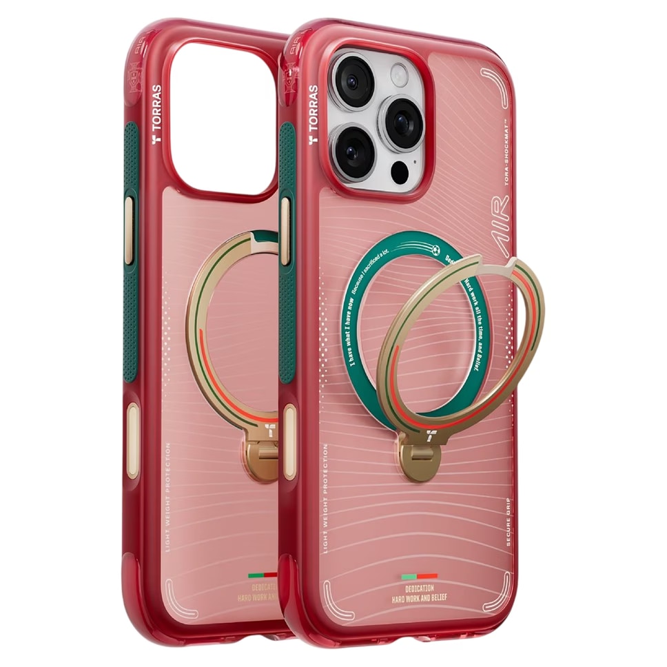 Imagem 0 de Capa Torras Ostand Q3 Air Portugal iPhone 16 Pro - Wave of Passion