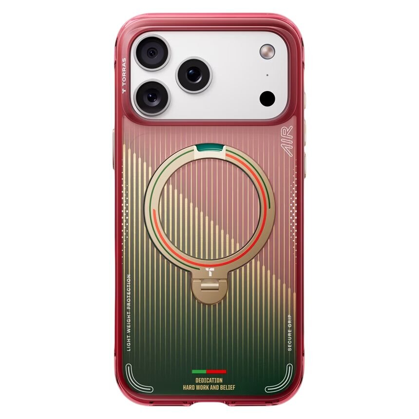 Capa Torras Ostand Q3 Air Portugal iPhone 17 Pro - Glory Slash 2