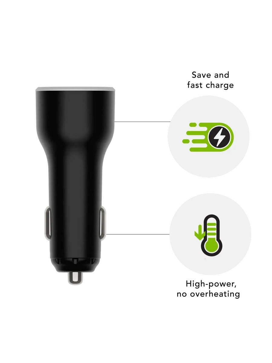 Carregador para Automóvel Dbramante1928 Re-Change USB-C 65 W - Preto Preto-4