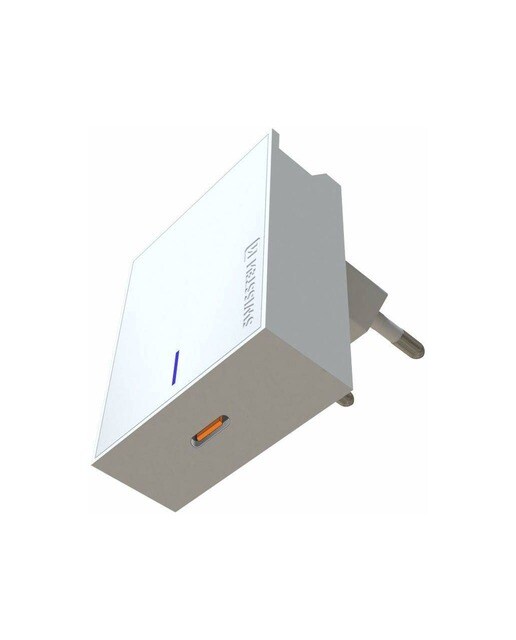 Imagem 0 de Carregador SWISSTEN Travel 20W - Branco