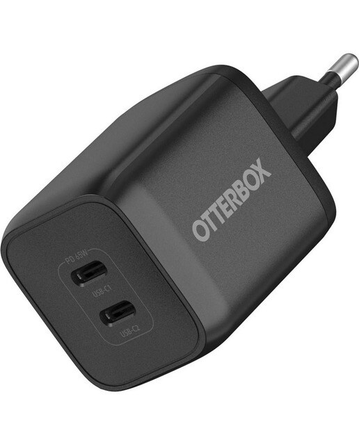 Otterbox 65w Carregador USB-C Duplo - Preto 1