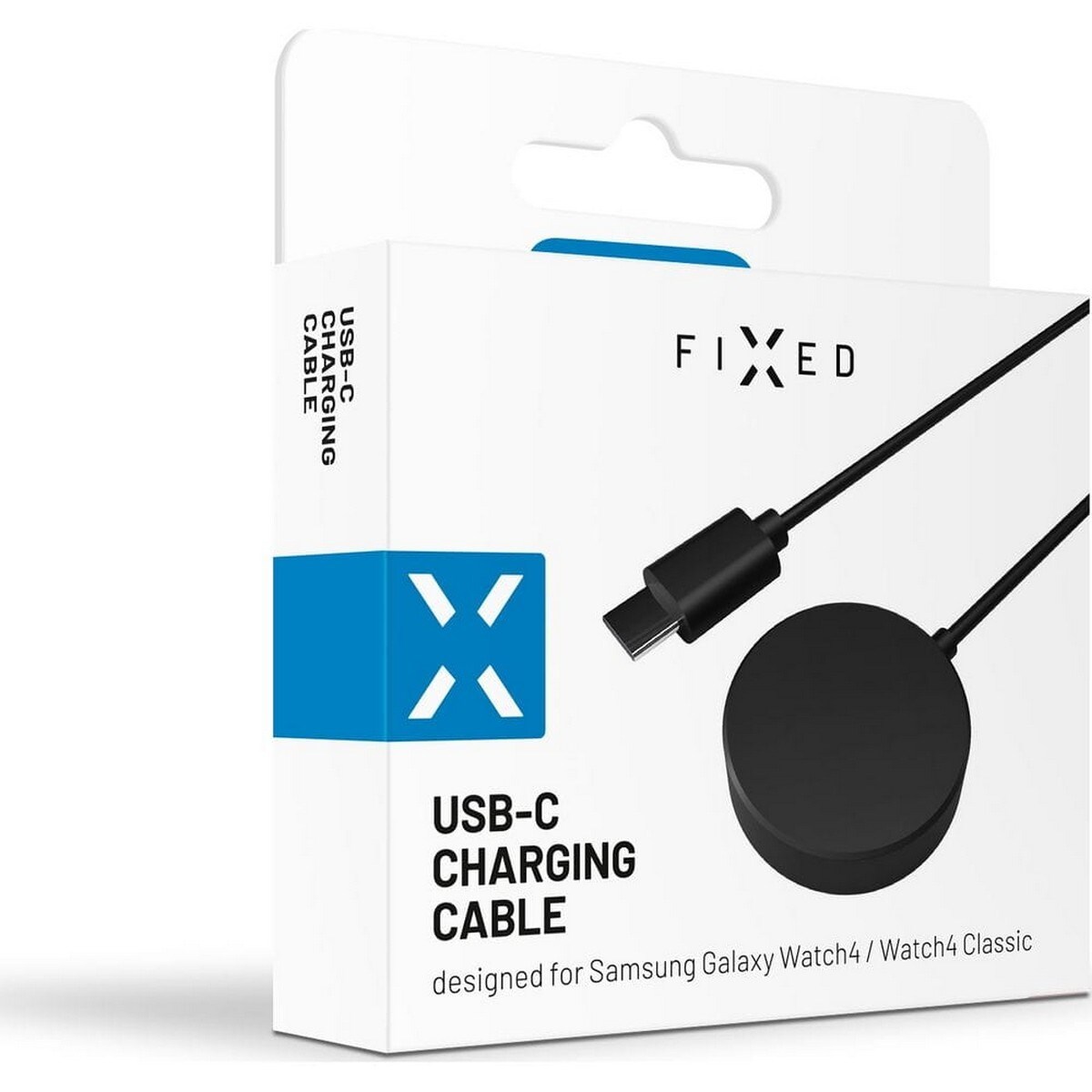 Cabo de Carregamento USB-C Fixed para Galaxy Watch 4/4 Classic/Watch 3/Active  1m - Cinzento 2