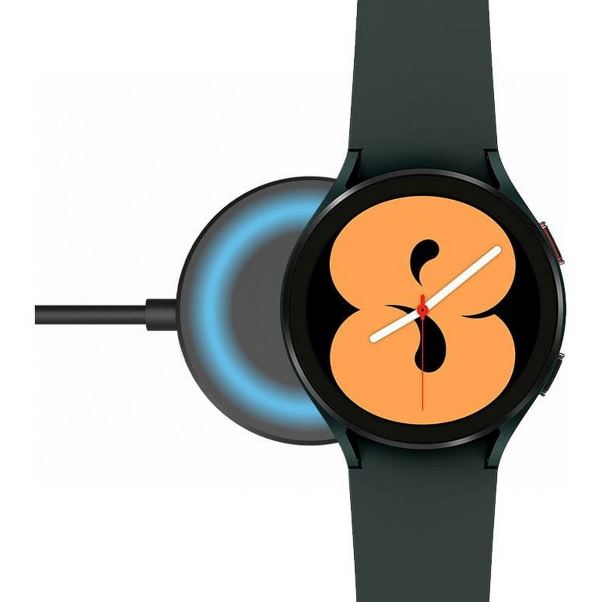 Cabo de Carregamento USB-C Fixed para Galaxy Watch 4/4 Classic/Watch 3/Active  1m - Cinzento 4