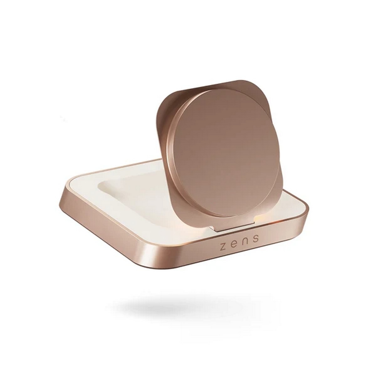 Carregador sem Fios Otterbox Zens NightStand Magnetic Wireless Charger - Rose Gold 1