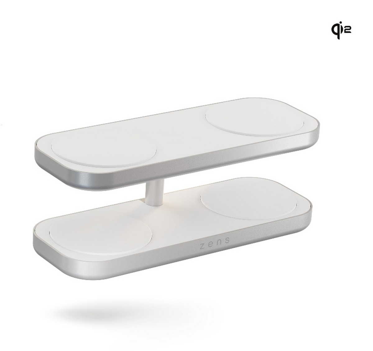 Imagem 0 de Suporte de Carregamento Sem Fios Otterbox ZensQuattro Pro 4 - Branco