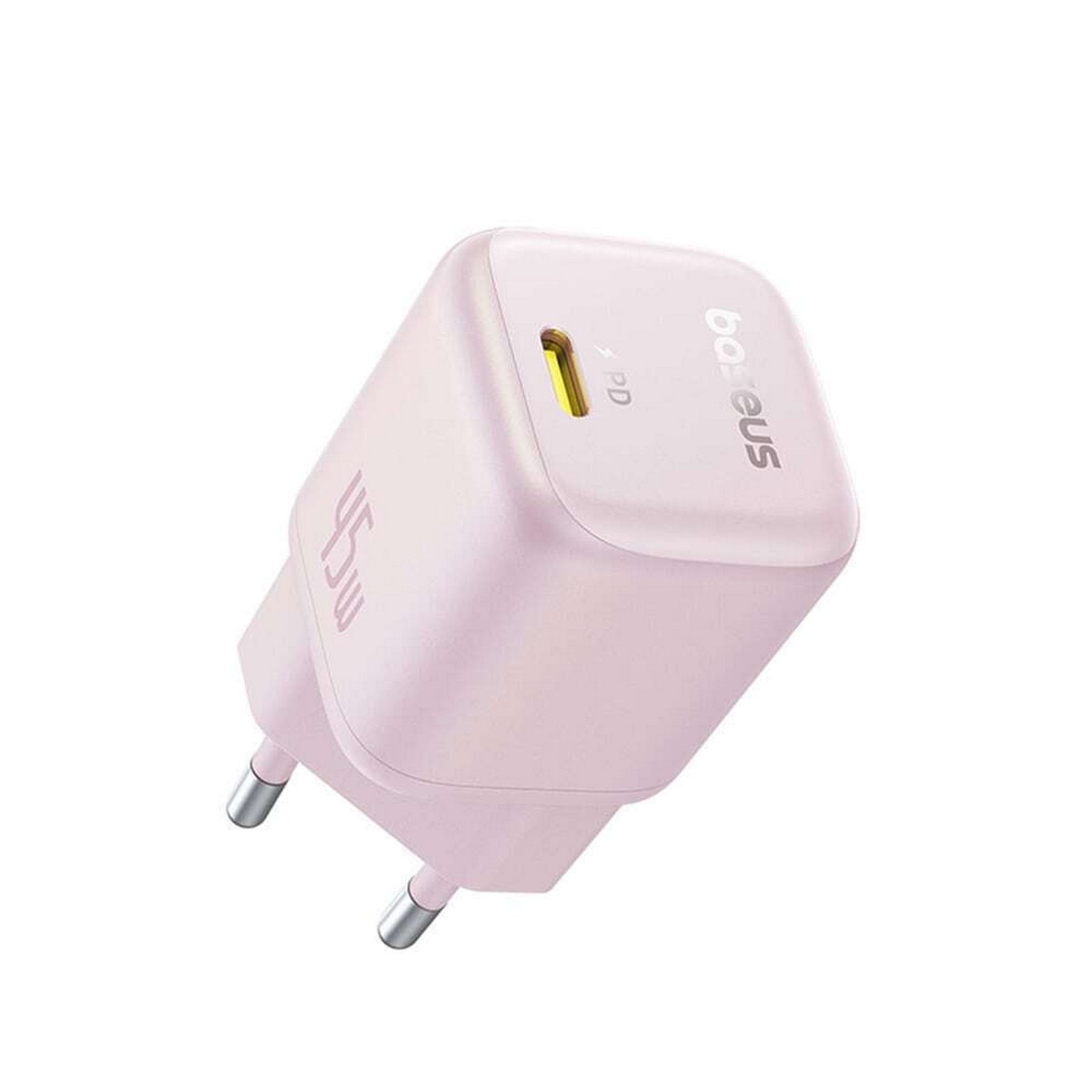 Imagem 0 de Carregador Baseus PicoGo GaN Fast Charger Ultra-Mini 45W USB-C - Rosa