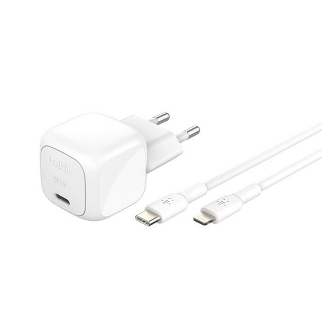 Imagem 0 de Carregador de Parede Belkin USB-C de 30 W - Branco