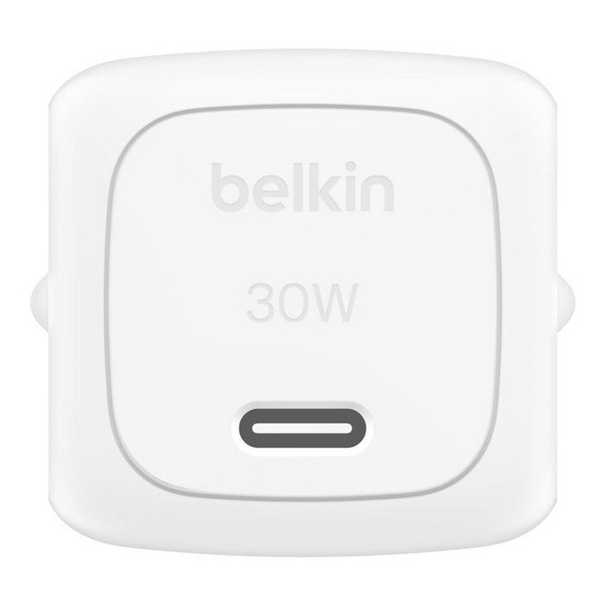 Carregador de Parede Compacto Belkin USB-C de 30 W + Cabo USB-C - Branco Branco-3