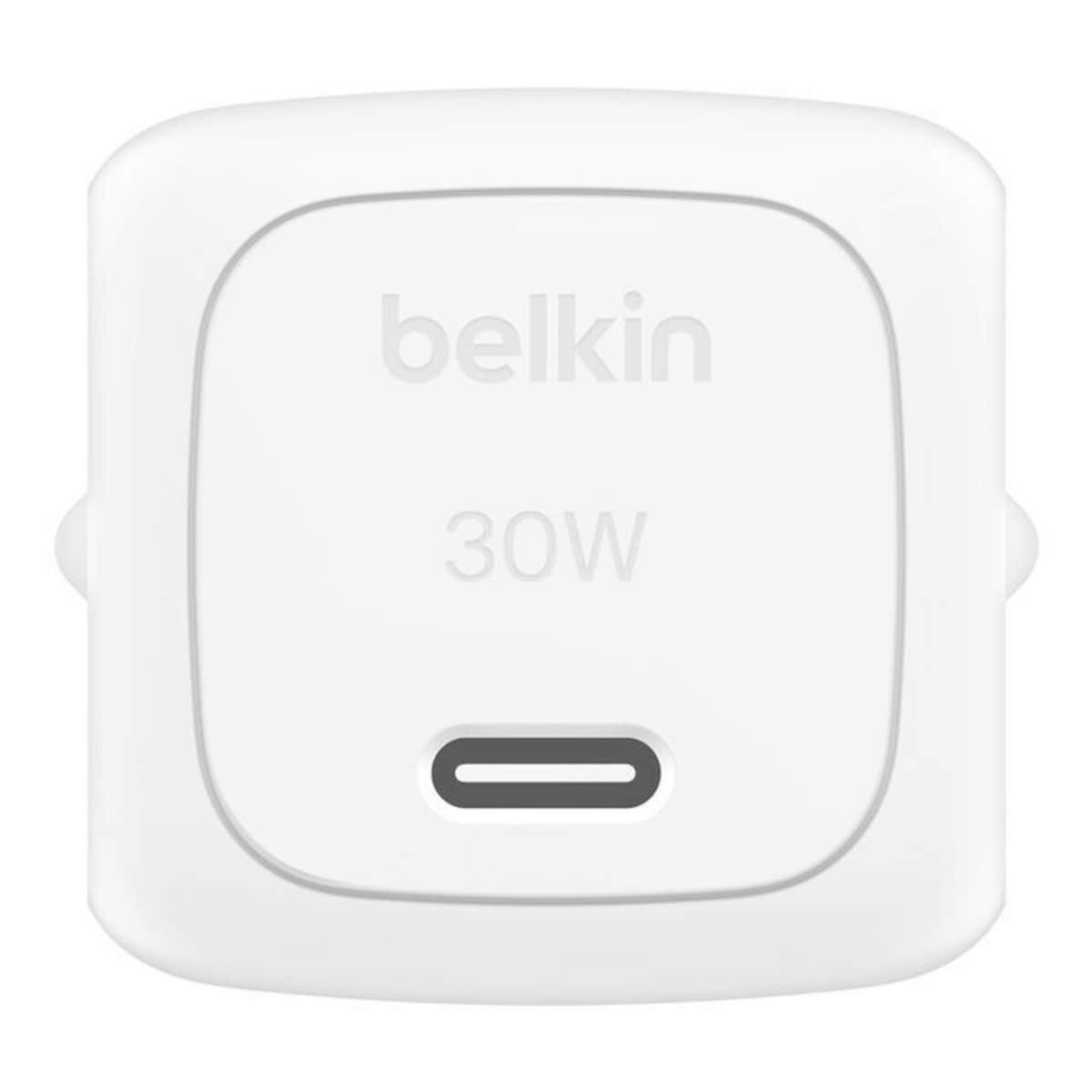 Carregador de Parede Compacto Belkin USB-C de 30 W + Cabo USB-C - Branco Branco-3