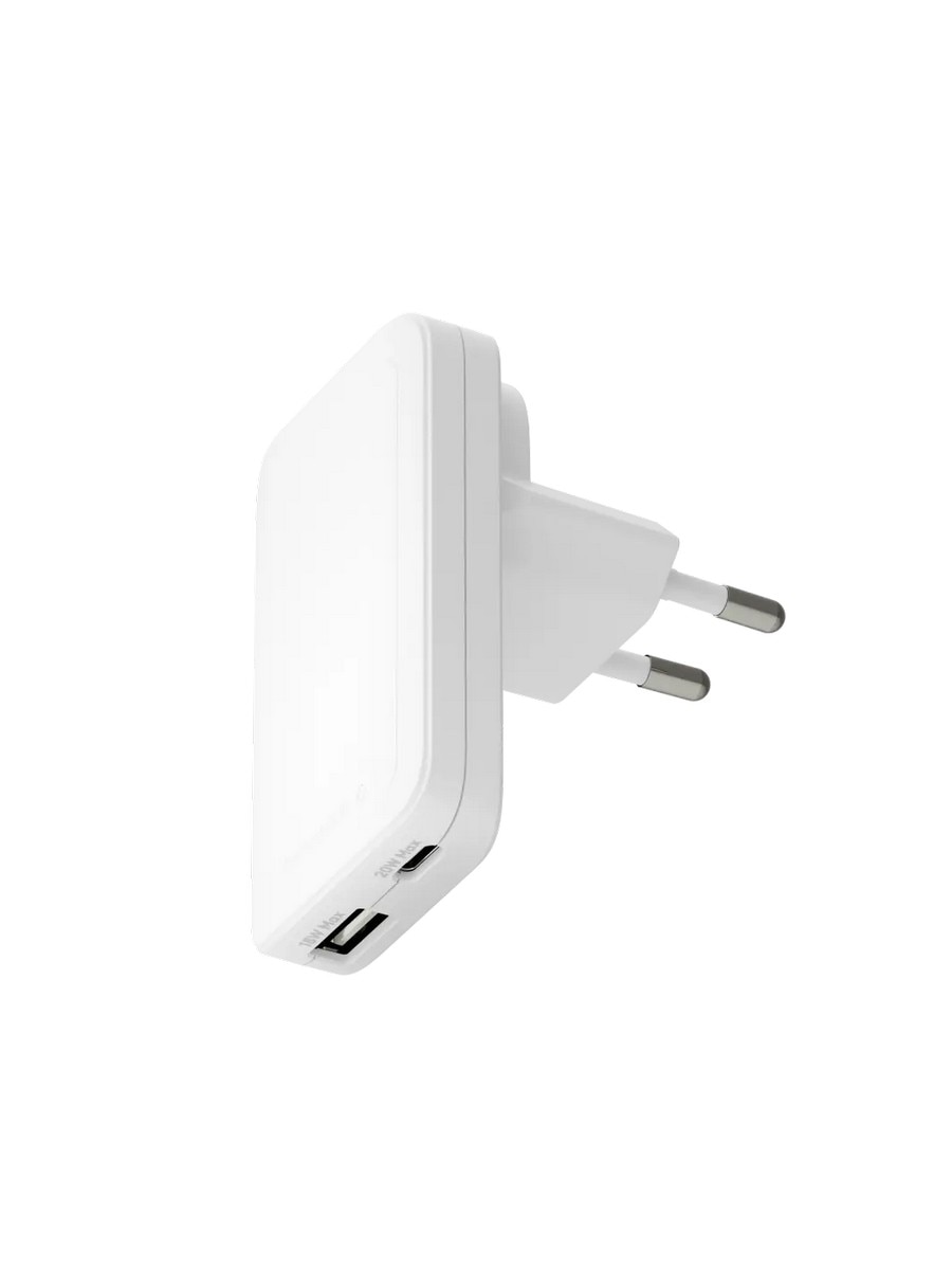Imagem 0 de Carregador Fino Dbramante Slim Charger USB-C 20W+18W-A