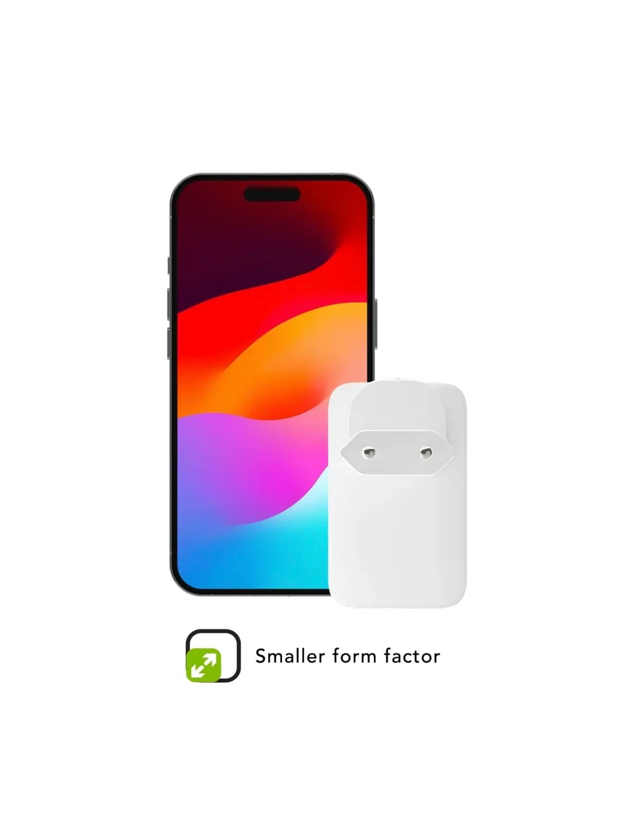 Carregador Fino Dbramante Slim Charger USB-C 20W+18W-A 4