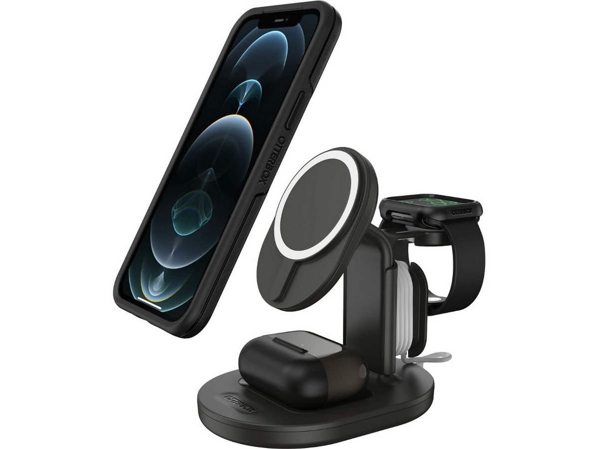 Imagem 0 de Suporte de Carregamento 3 em 1 Otterbox - Preto