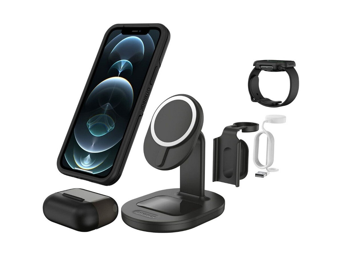 Suporte de Carregamento 3 em 1 Otterbox - Preto 2