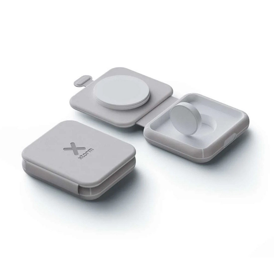 Imagem 0 de Carregador de Viagem Xtorm Wireless 2 em 1  - Cinzento